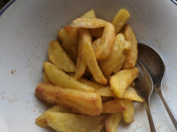 selbstgemachte Pommes (soft und kross)